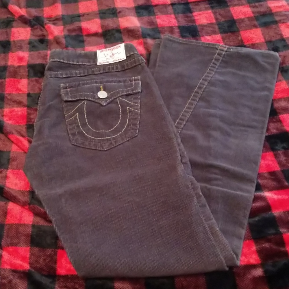 True Religion Blue Cords